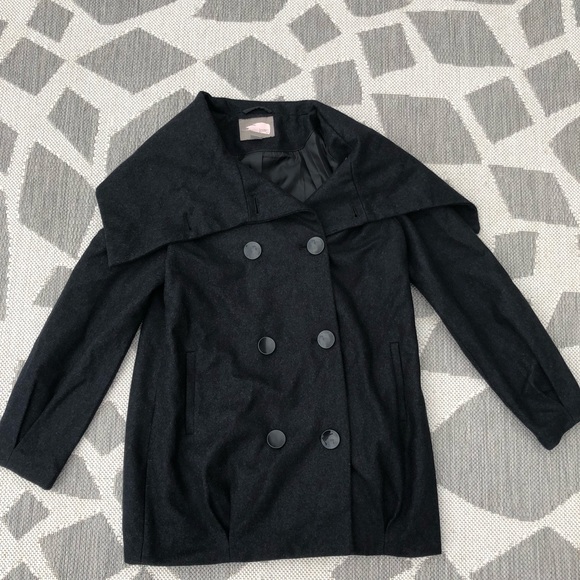 Forever 21 Jackets & Coats Forever 2 Charcoal Gray Pea Coat Poshmark